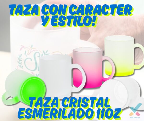 Taza esmerilada